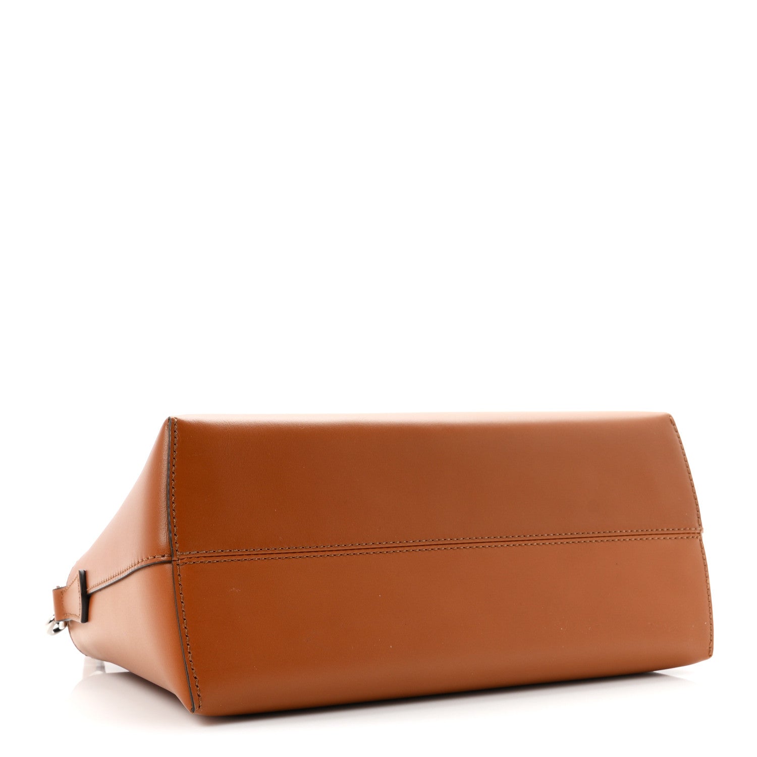 Vitello King Logo Embossed Medium By The Way Boston Bag Cuoio - Image 4