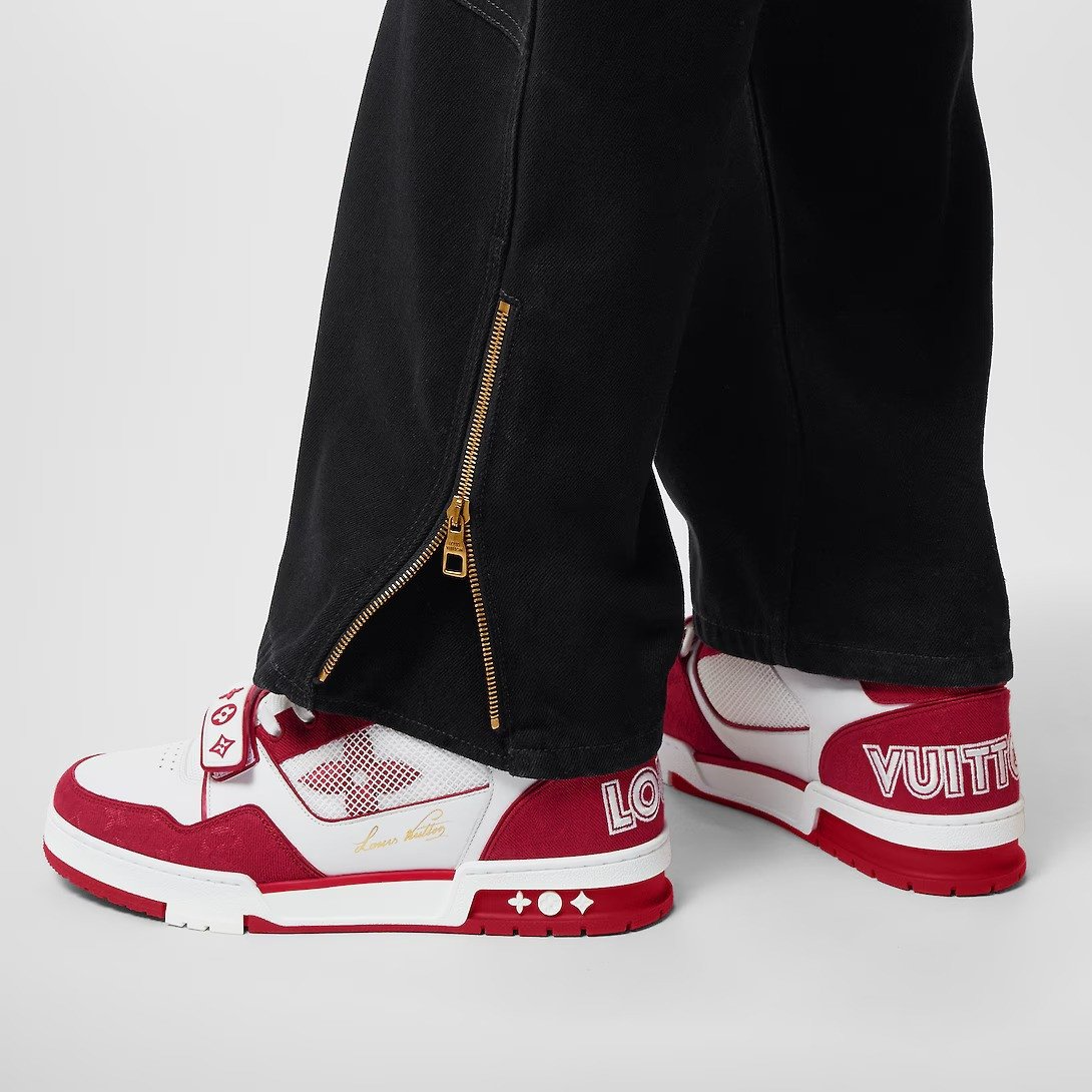 Louis Vuitton LV Trainer Sneaker Red - 图片 2