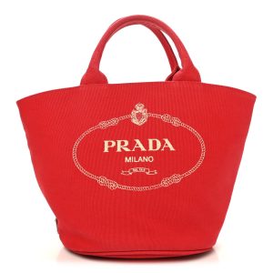Canapa Small Shopping Tote Rosso