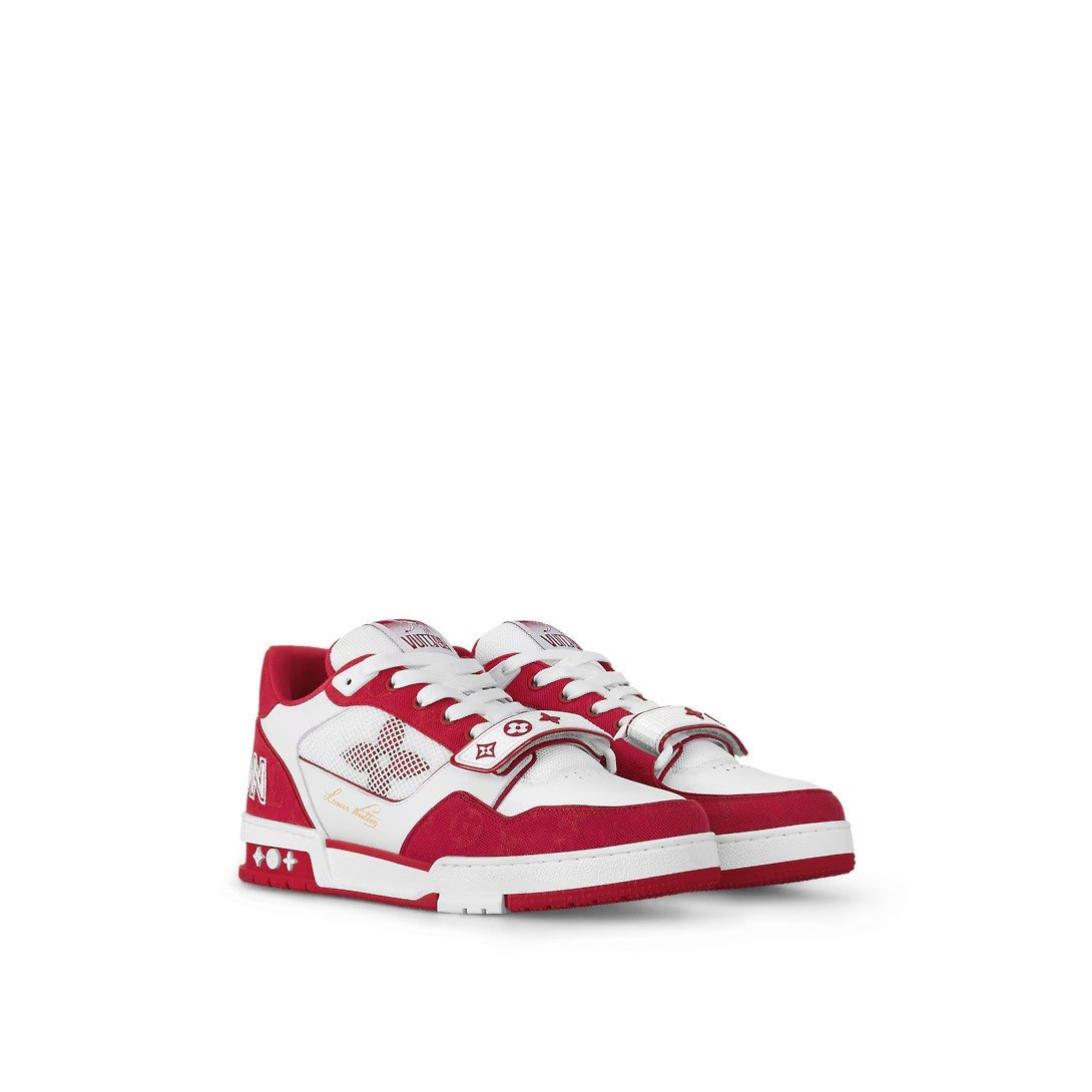 Louis Vuitton LV Trainer Sneaker Red - 图片 6
