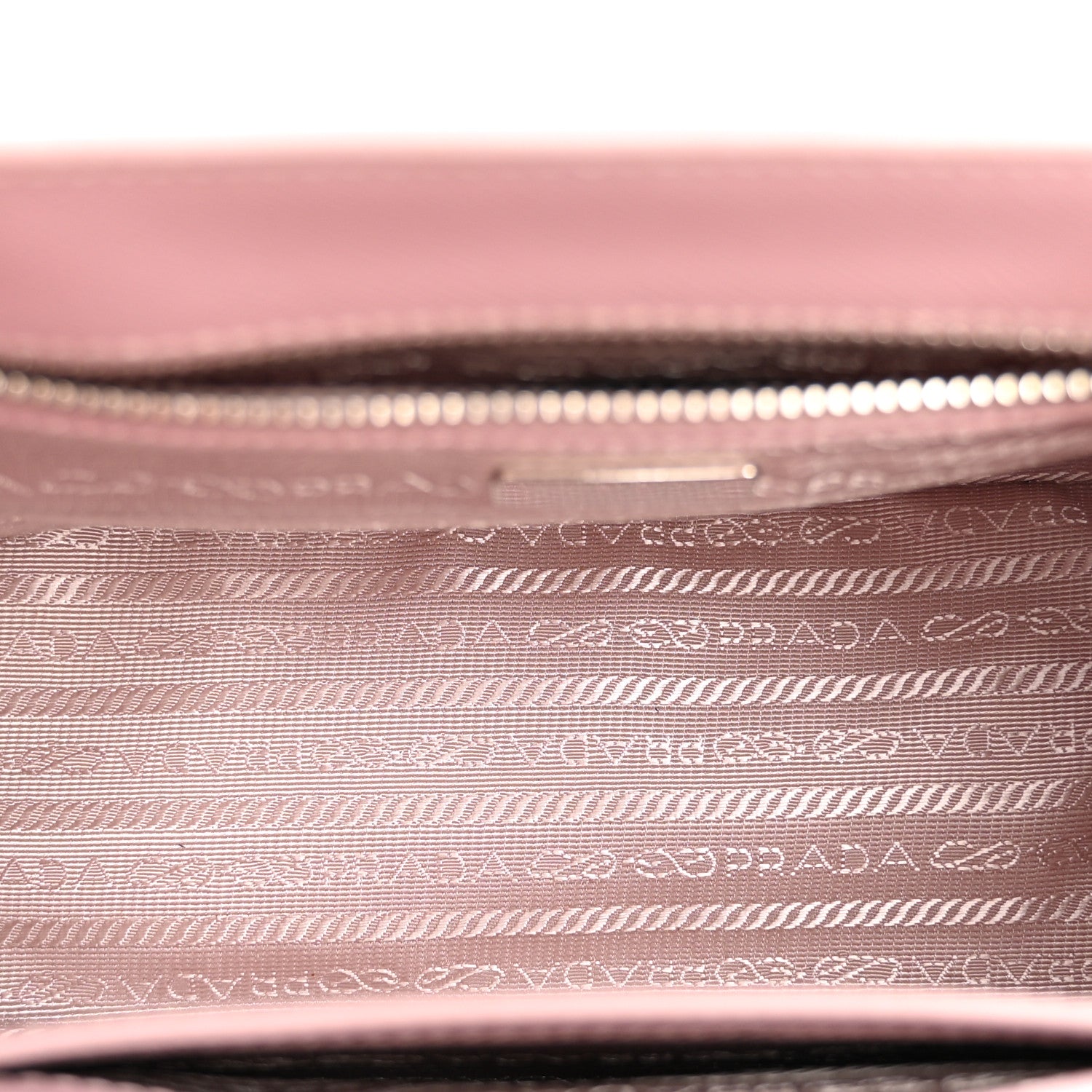 Saffiano Lux Micro Galleria Shoulder Bag Alabastro - Image 5