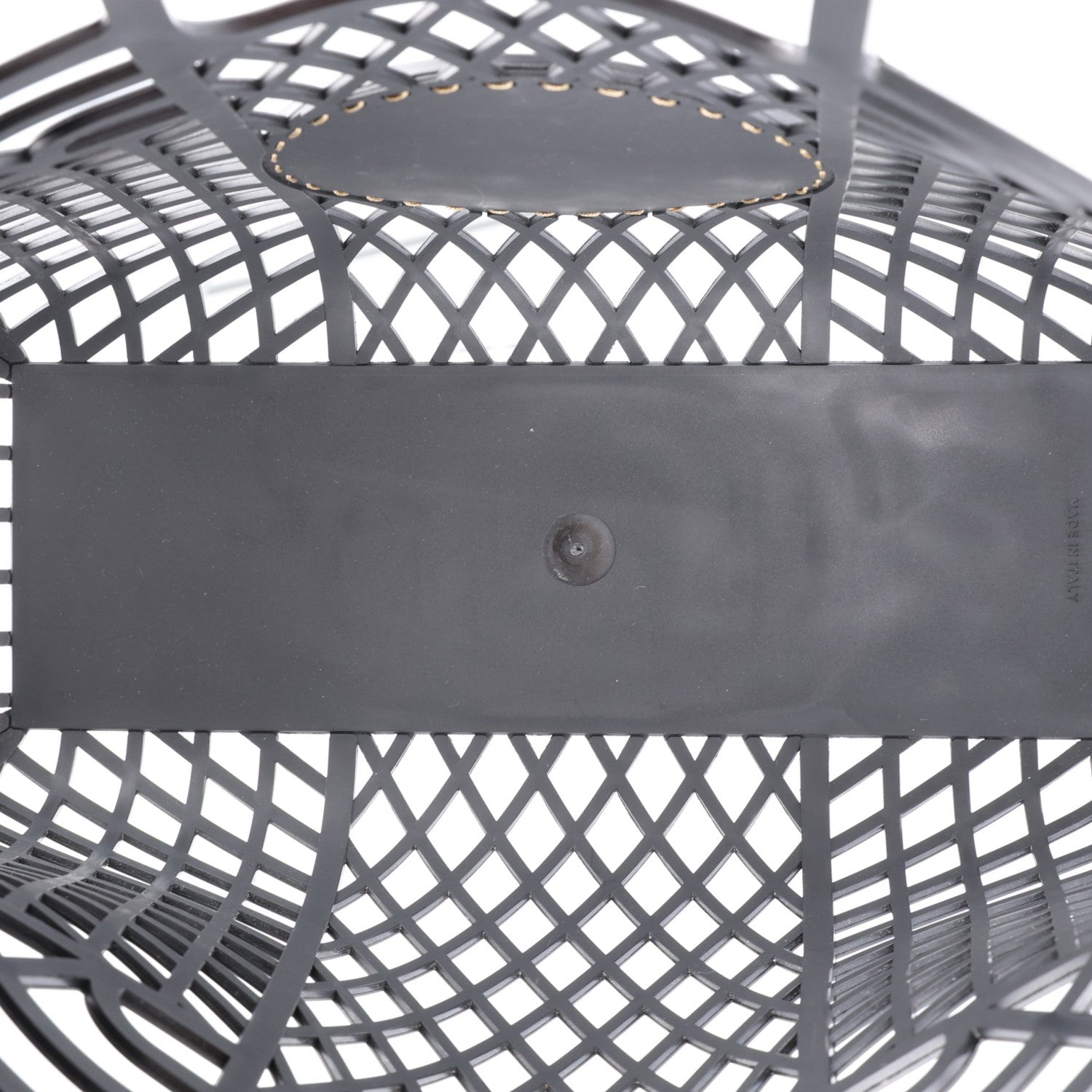 Recycled Plastic Vitello Liberty Matte Medium Fendi Basket Black Miele Scuro - Image 5