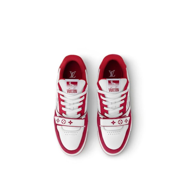Louis Vuitton LV Trainer Sneaker Red - 图片 3