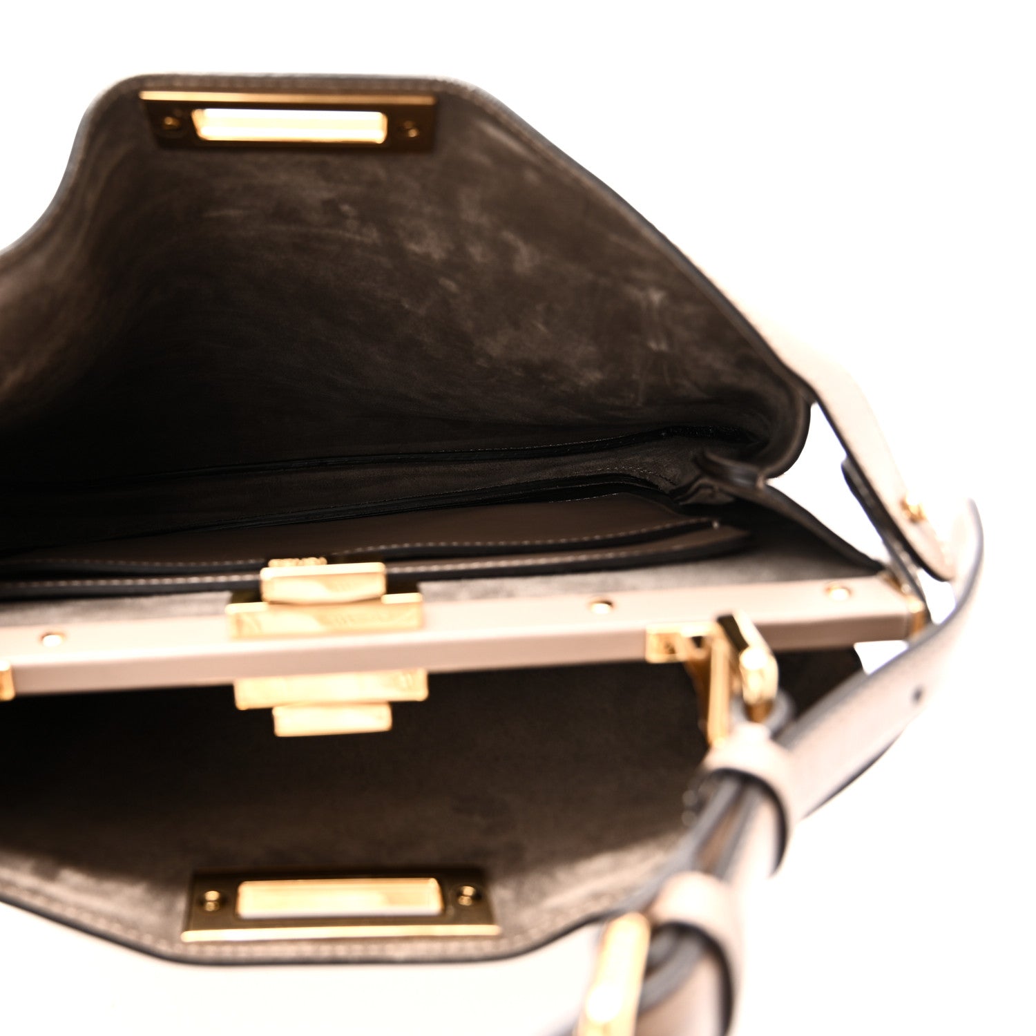 Vitello Medium Soft Peekaboo Tortora - Image 5