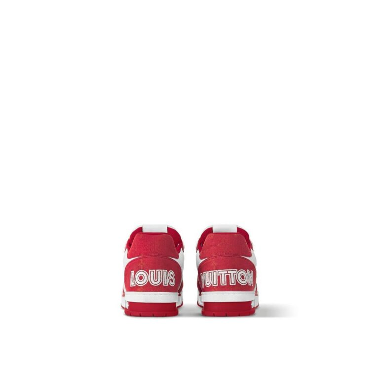 Louis Vuitton LV Trainer Sneaker Red - 图片 4