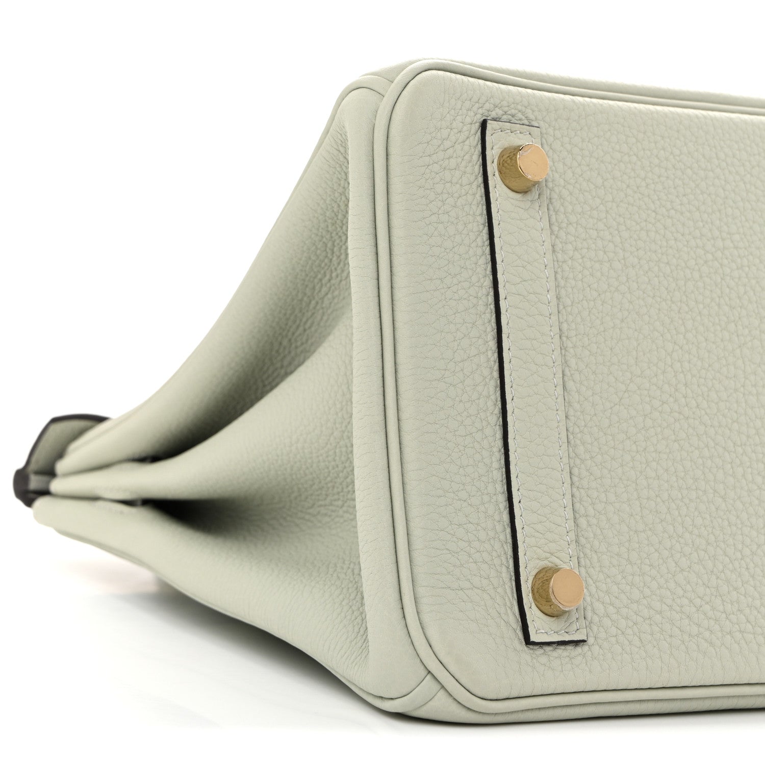Togo Birkin 30 Gris Neve - Image 9