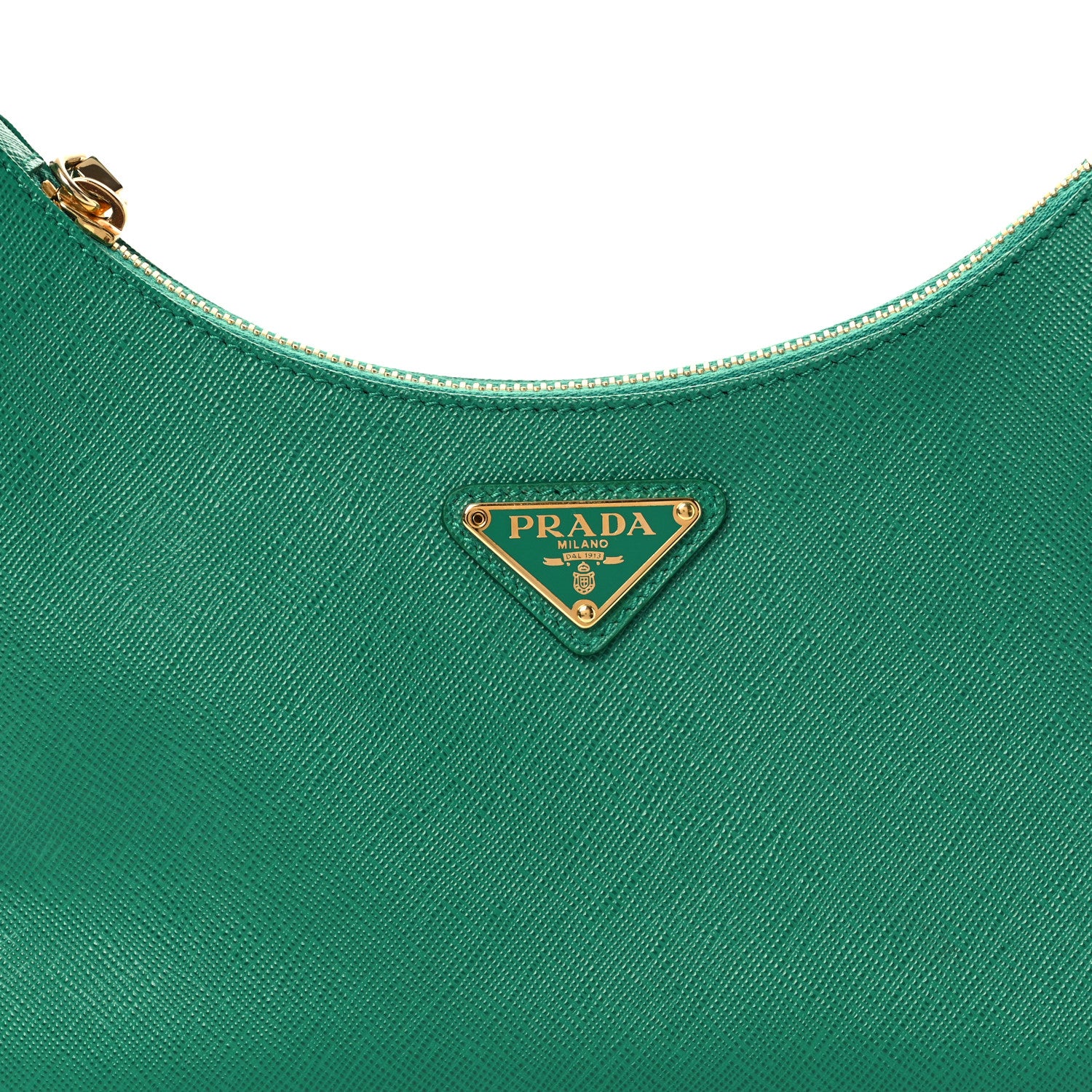 Saffiano Lux Mini Re-Edition Shoulder Bag Mango - Image 10