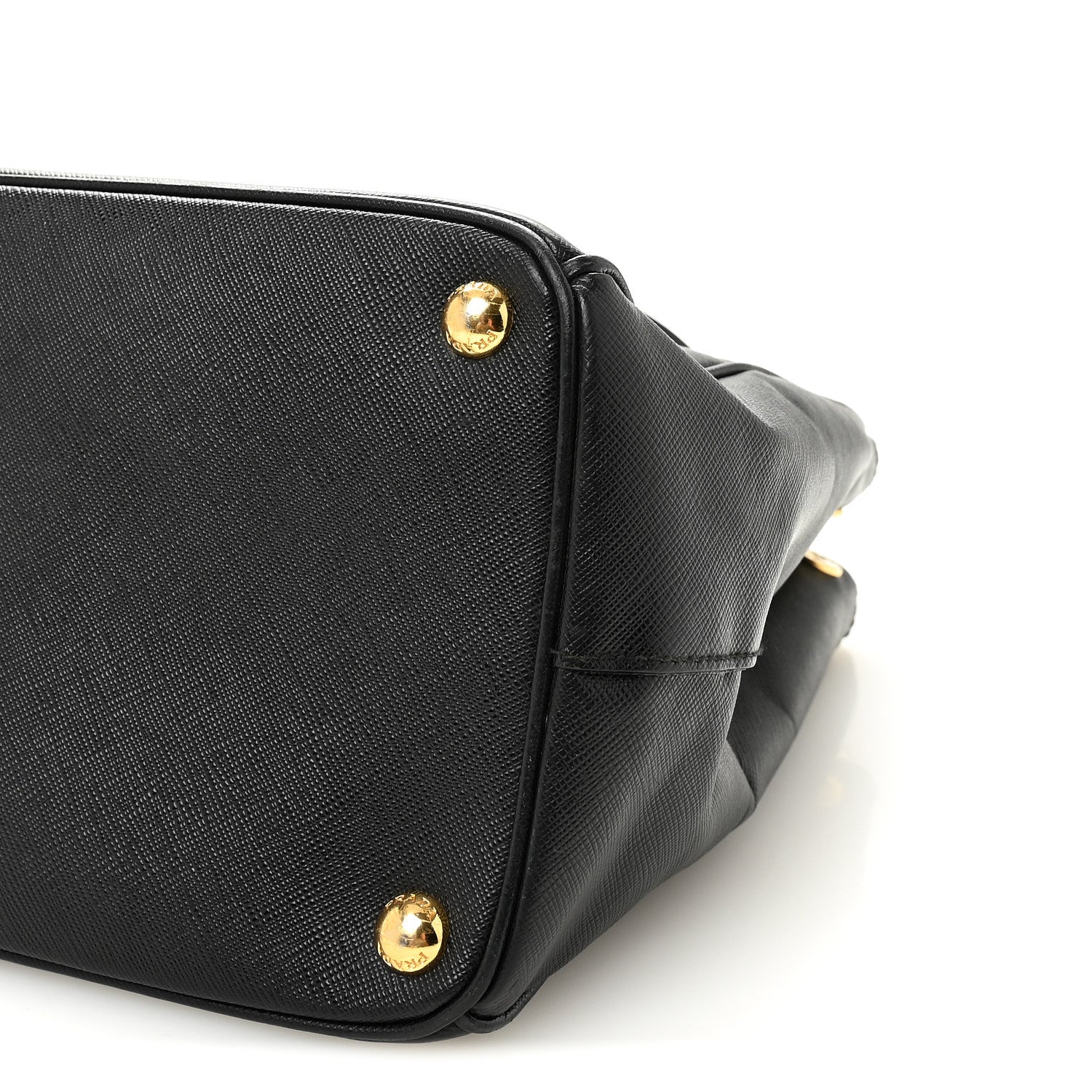 Saffiano Large Galleria Double Zip Tote Black - Image 9