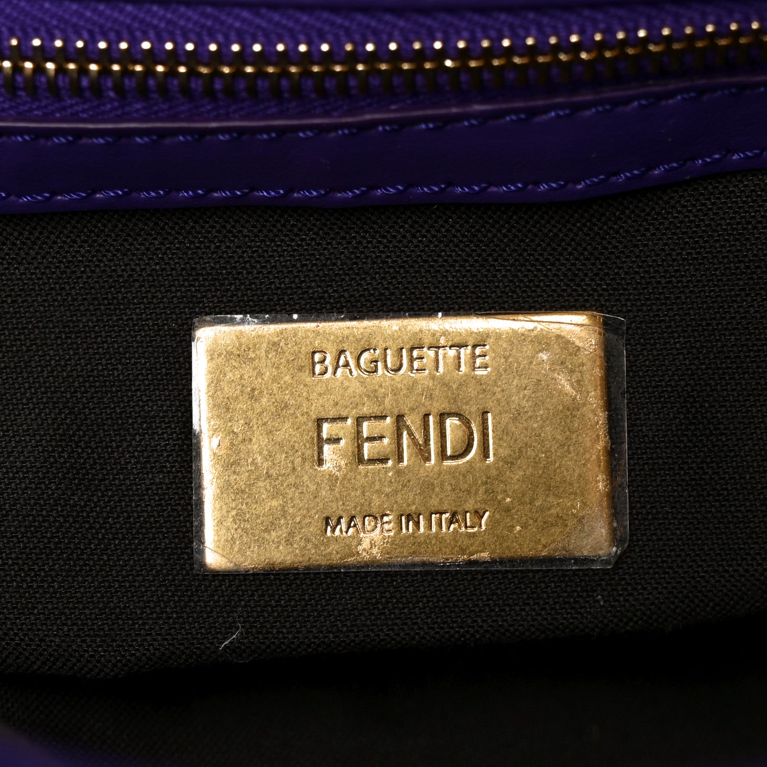 Velvet FF Embossed Baguette Viola Plus - Image 6