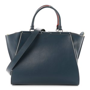 Vitello Dolce Century Petite 3Jours Tote Pavone