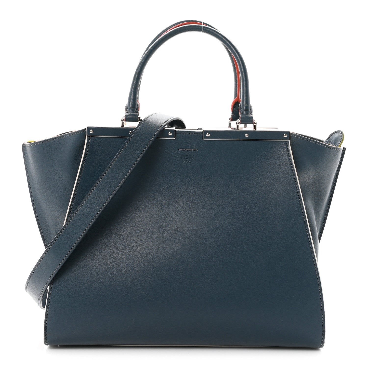 Vitello Dolce Century Petite 3Jours Tote Pavone