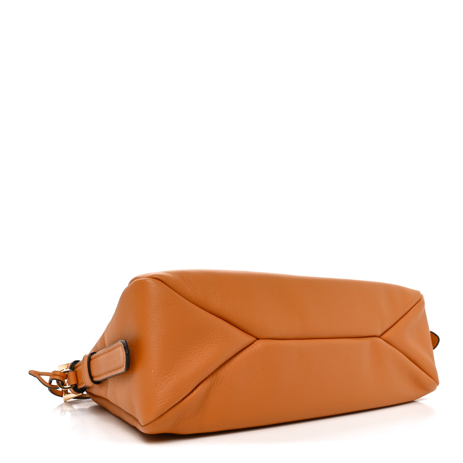 Soft Calfskin Medium Aimee Shoulder Bag Caramel - 图片 4