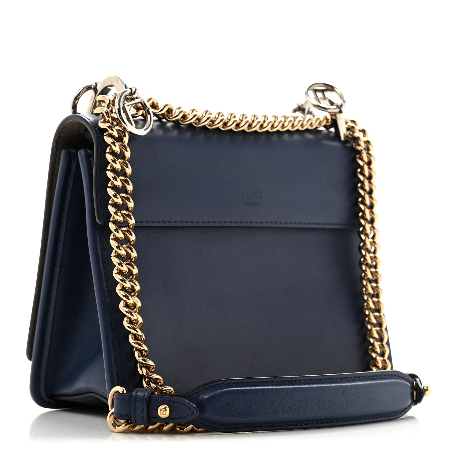 Vitello Century Opaco F is Fendi Small Kan I Shoulder Bag Nebula - Image 3
