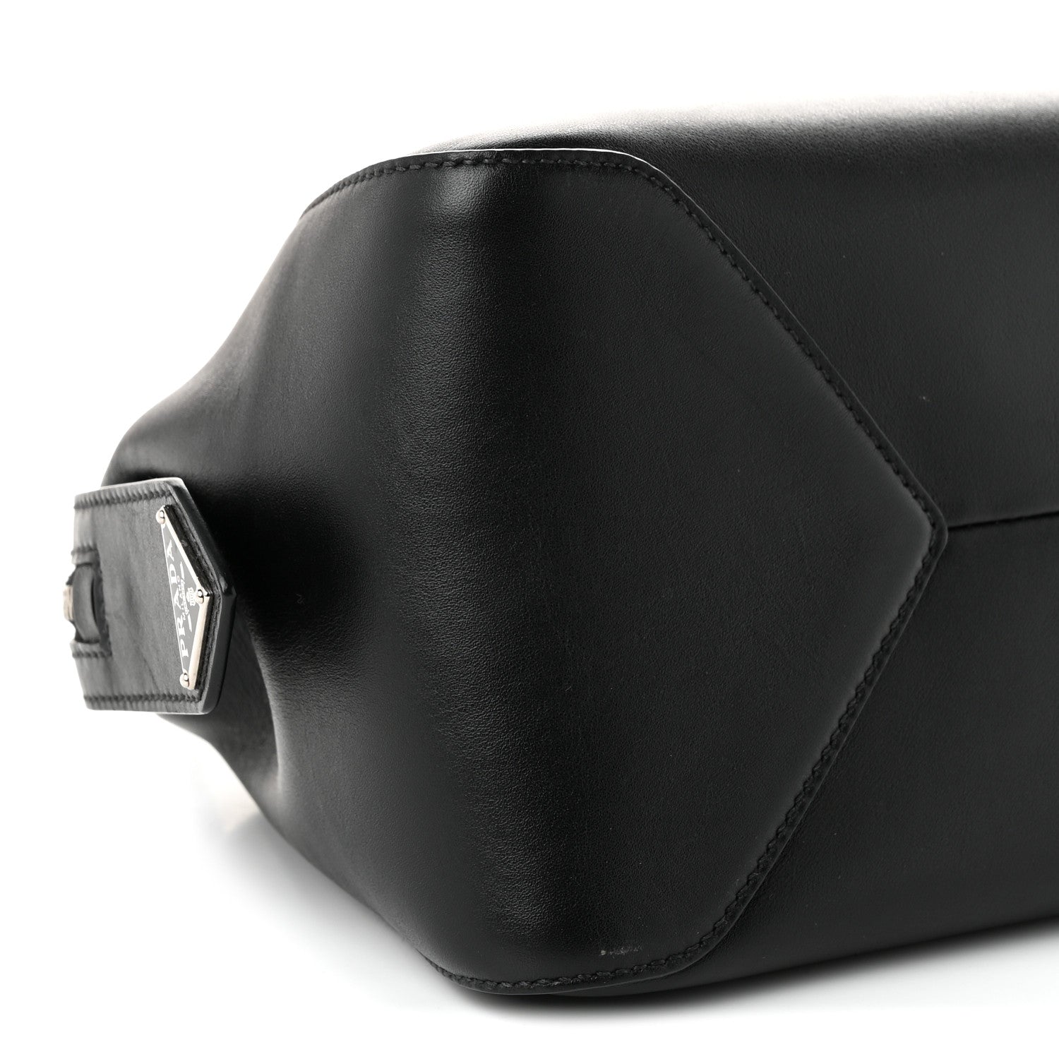 Softy Calfskin Small Supernova Handbag Black - Image 9