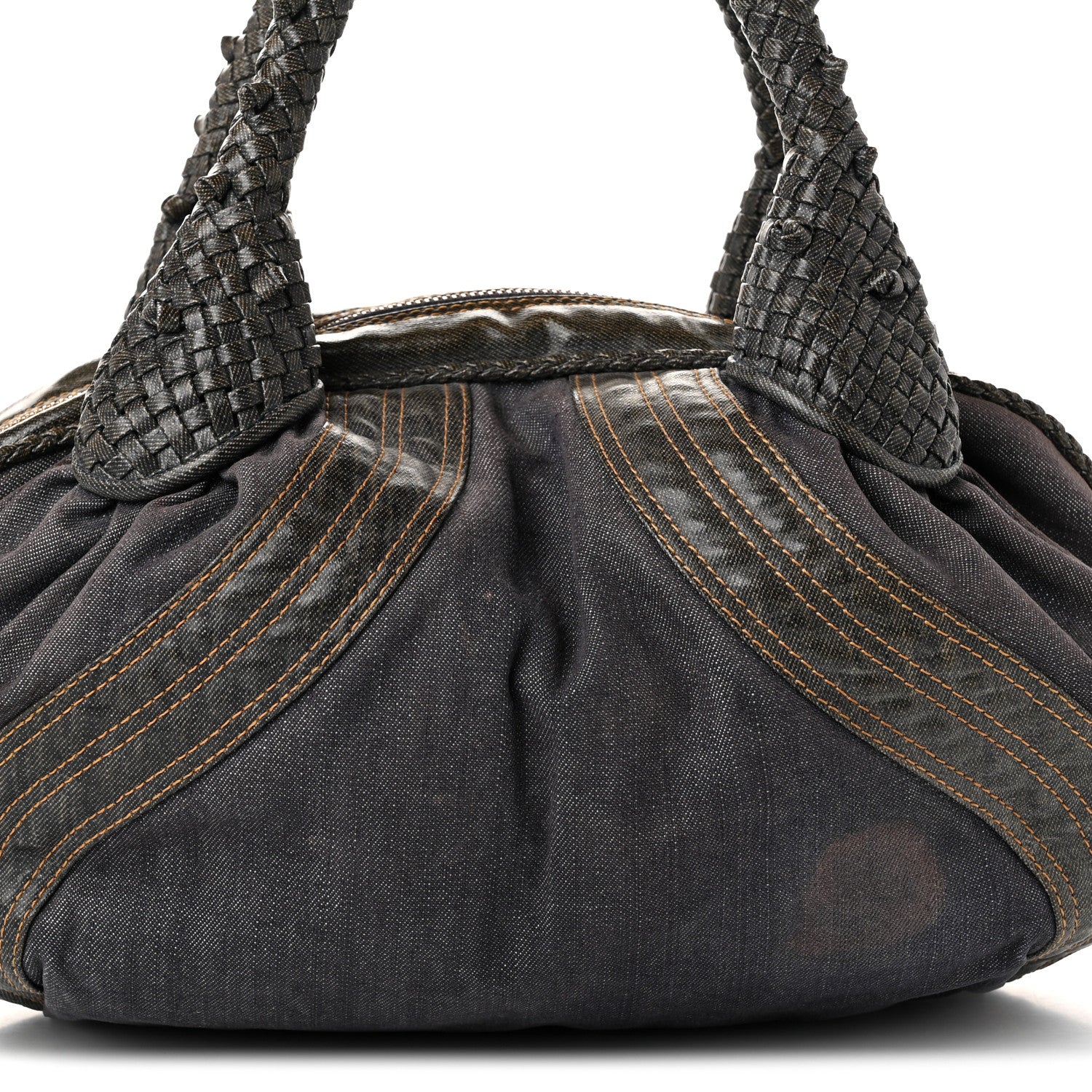 Denim Spalmati Woven Spy Bowler Blue - Image 8