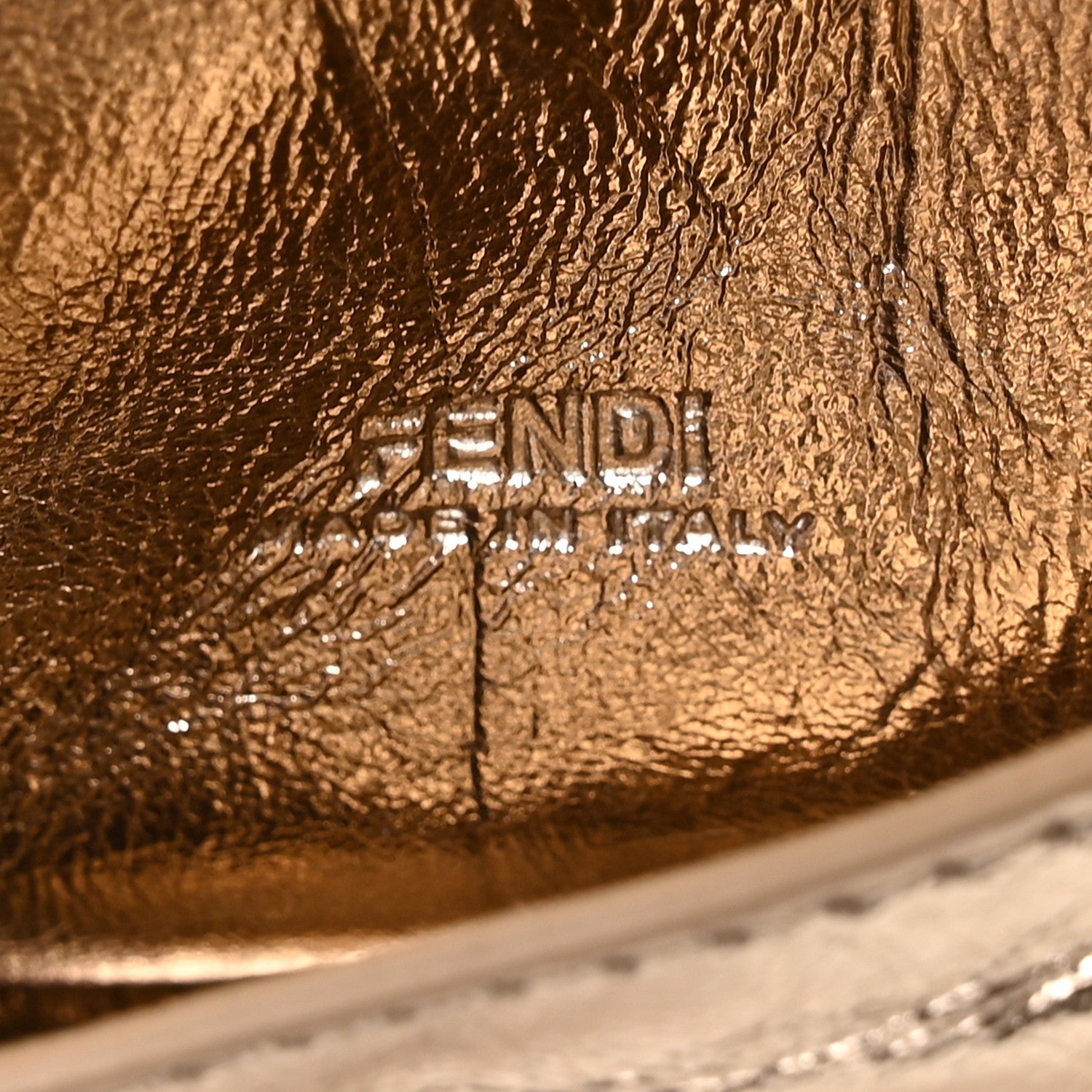 Metallic Nano Baguette So Sweet Handle Charm Gold - Image 6