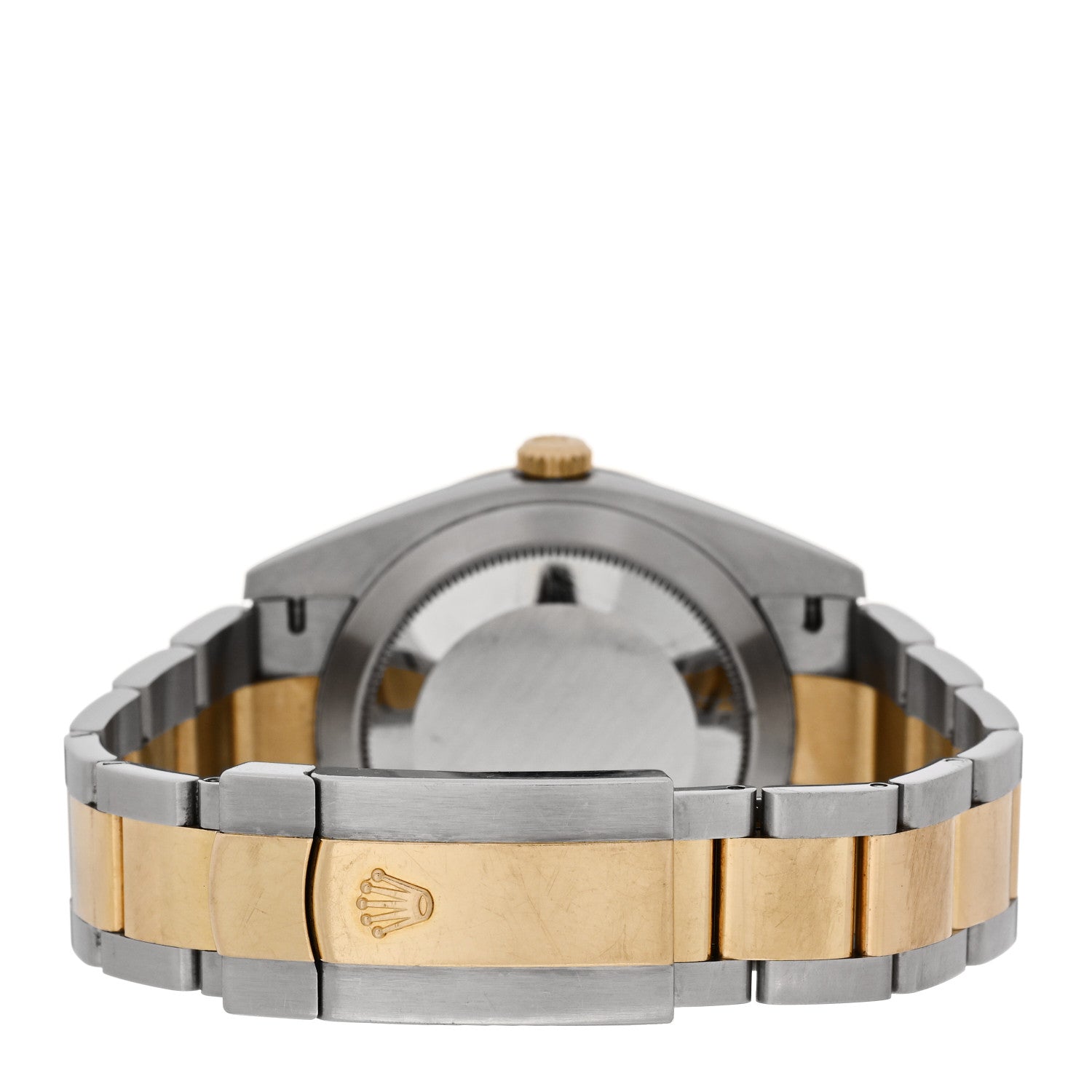 Stainless Steel 18K Yellow Gold 41mm Oyster Perpetual Datejust Watch Black 126333 - Image 3