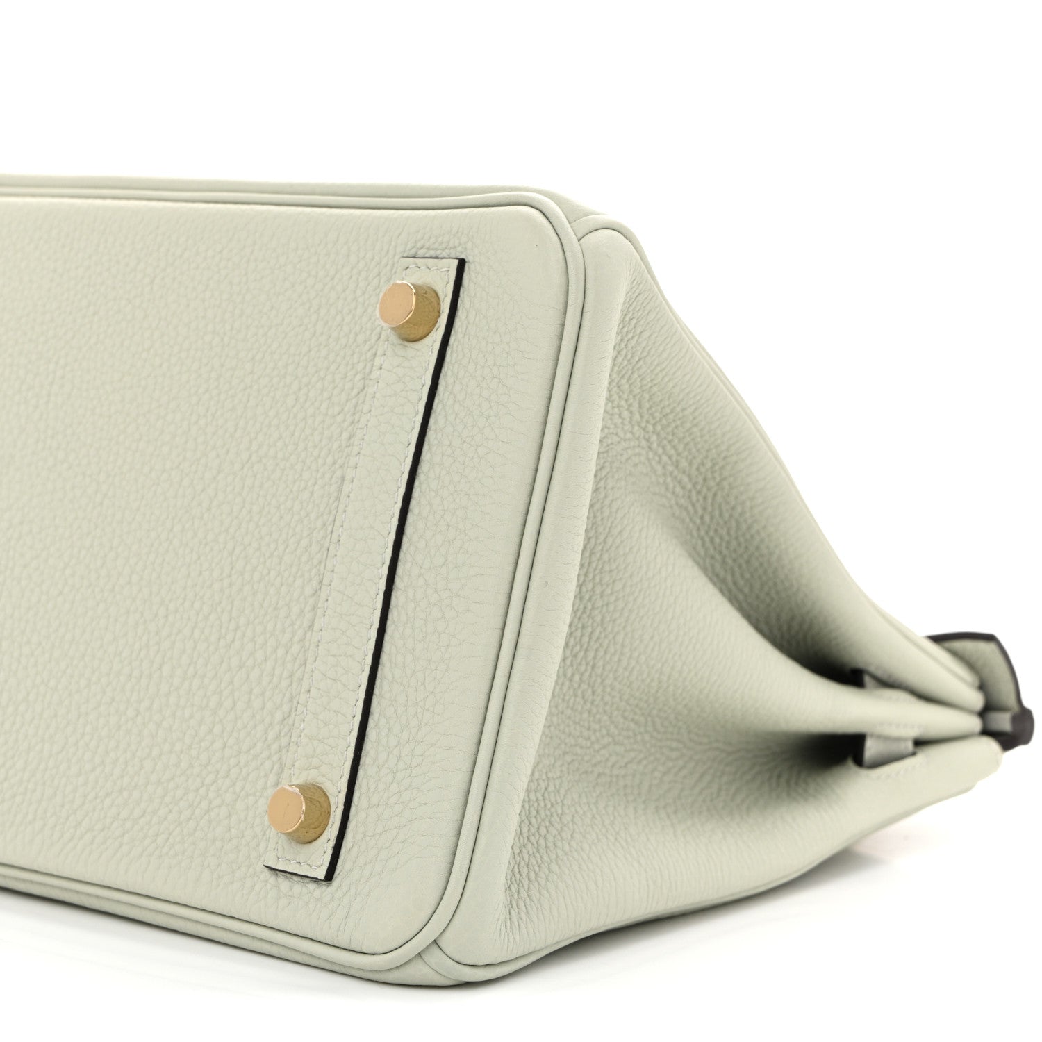 Togo Birkin 30 Gris Neve - Image 10