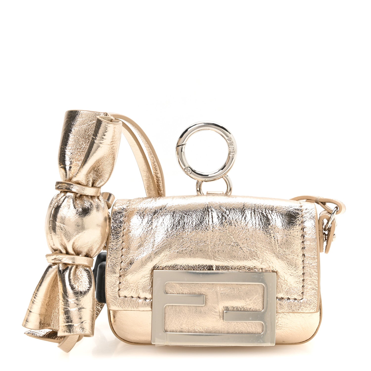 Metallic Nano Baguette So Sweet Handle Charm Gold - Image 8