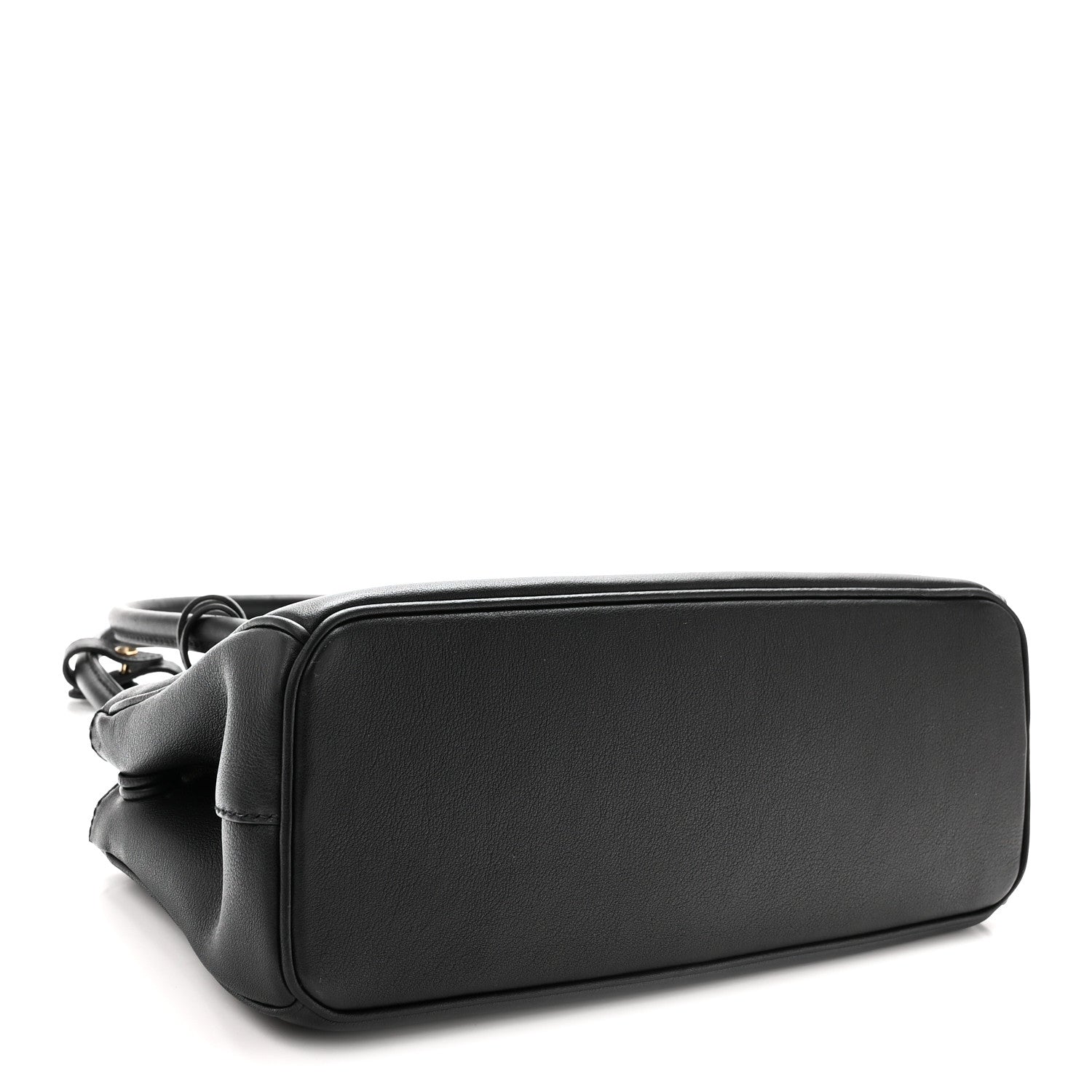 Soft Grain Medium East West Galleria Double Zip Bag Black - 图片 4
