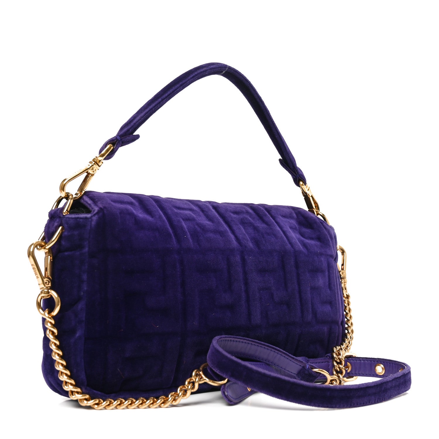 Velvet FF Embossed Baguette Viola Plus - Image 3