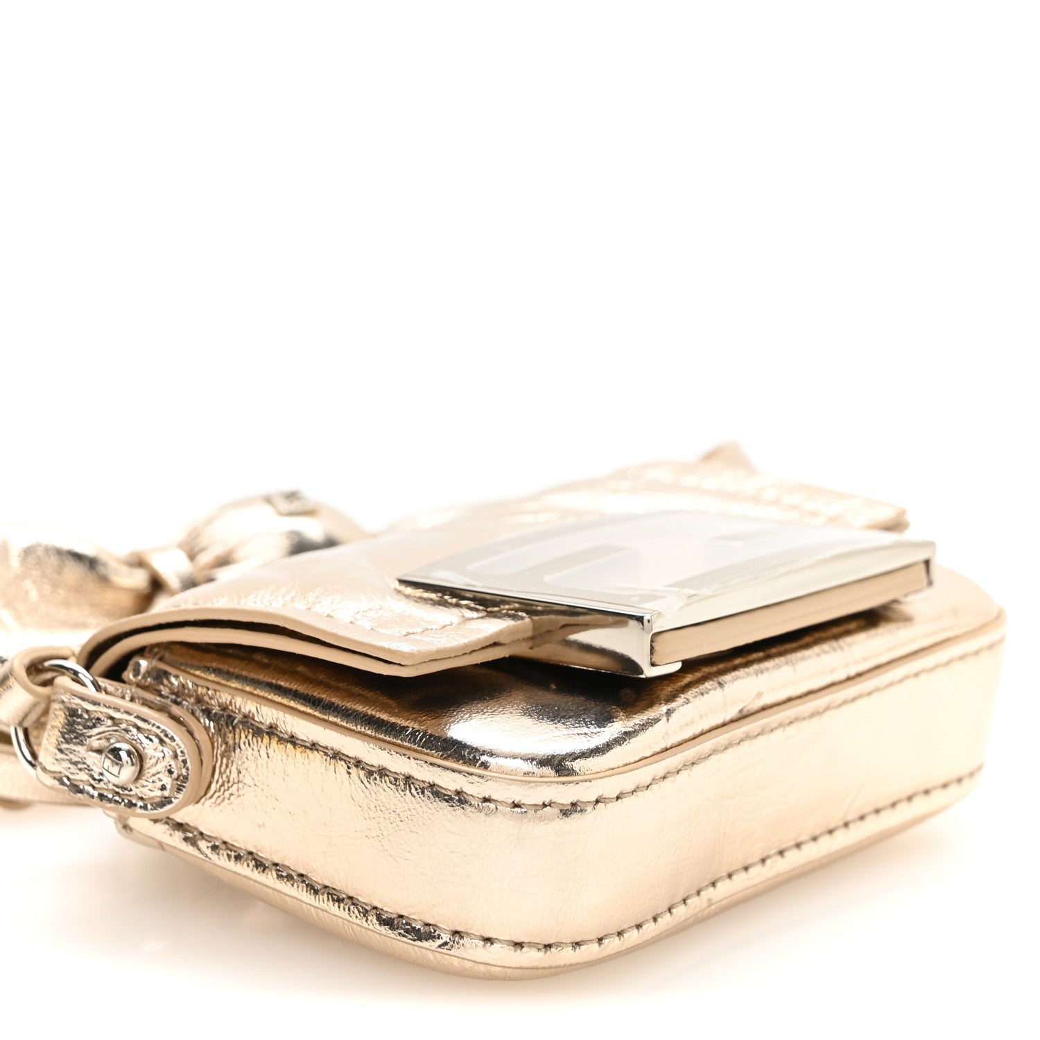 Metallic Nano Baguette So Sweet Handle Charm Gold - Image 9