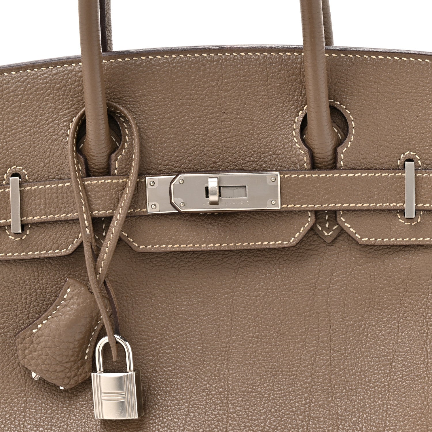 Togo Birkin 30 Etoupe - Image 8
