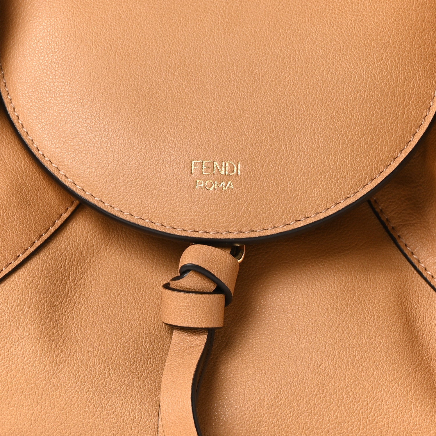 Calfskin Small Spy Dark Honey - Image 8