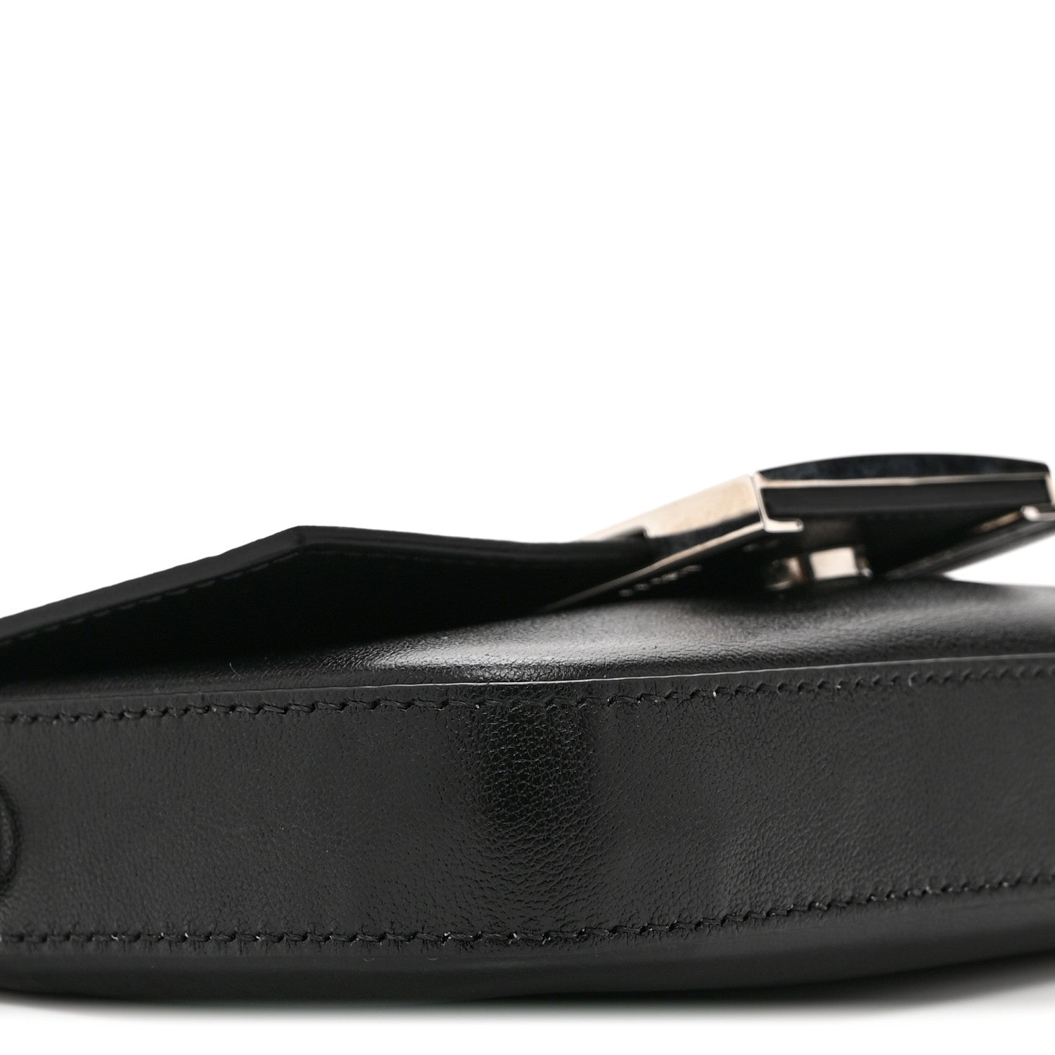 X MARC JACOBS Nappa Logo Phone Baguette Black - Image 9