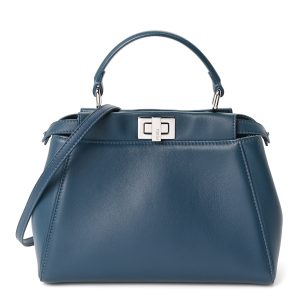 Nappa Mini Peekaboo Iconic Satchel Pavone