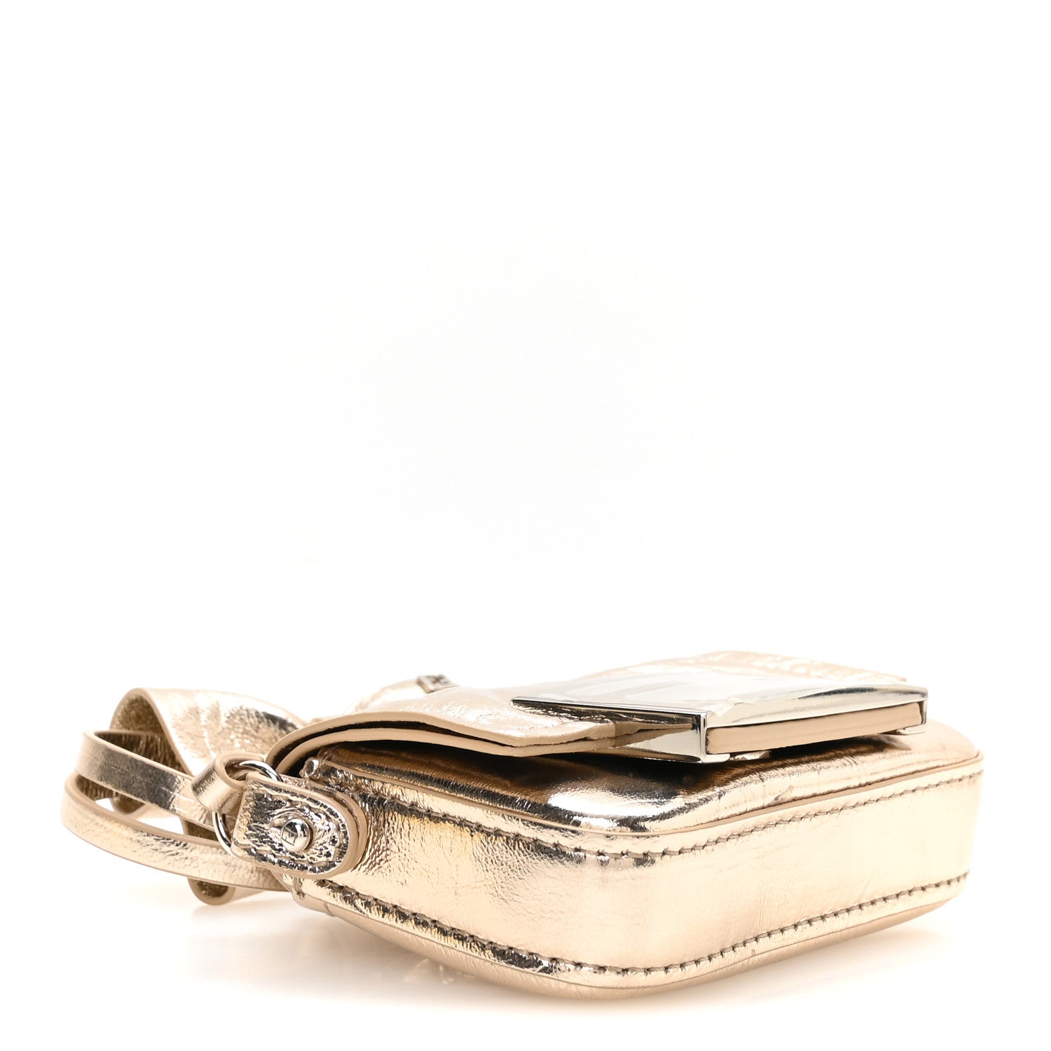 Metallic Nano Baguette So Sweet Handle Charm Gold - Image 4