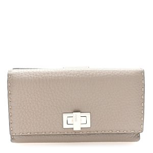 Cuoio Romano Selleria Peekaboo Continental Wallet Corda