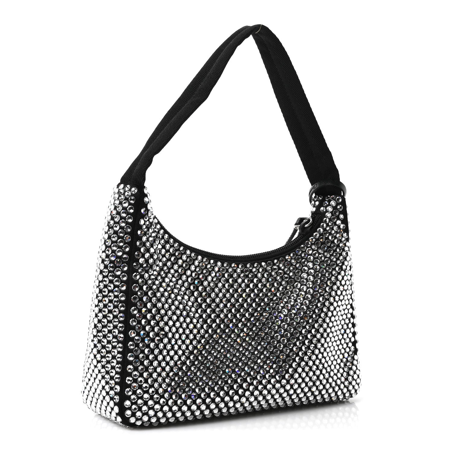 Satin Crystal Mini Re-Edition 2000 Bag Cristal - Image 3