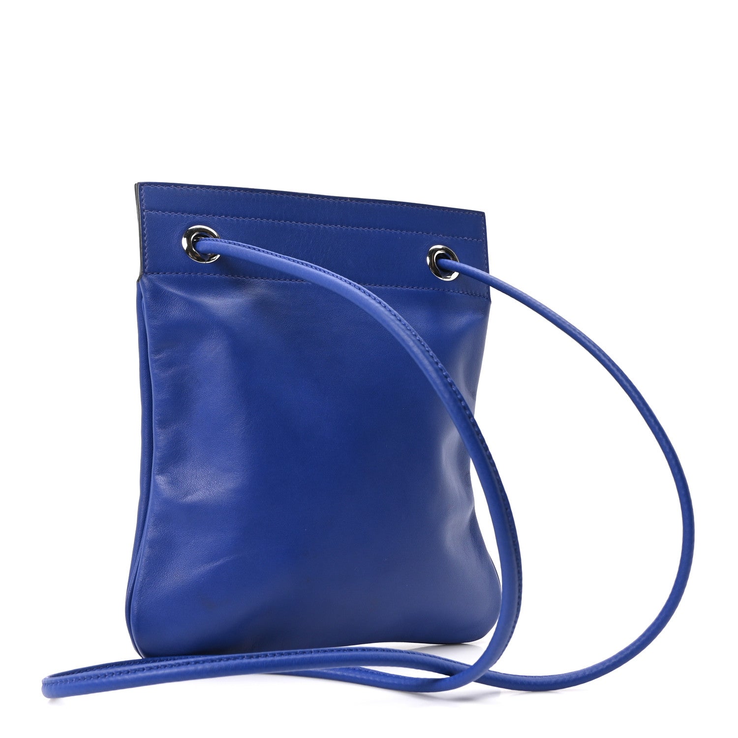 Milo Lambskin Swift Mini Aline Bleu Electrique - Image 3