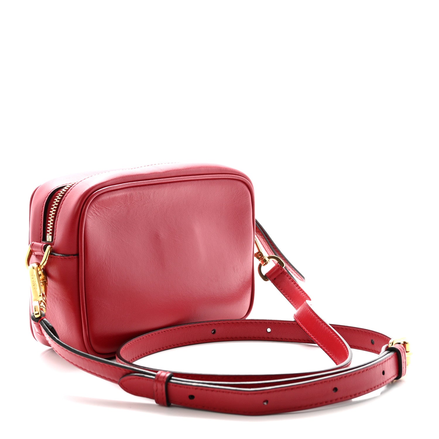 Vitello Century FF 1974 Embossed Mini Camera Case Fragola - Image 3