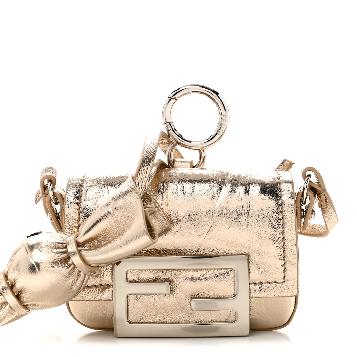 Metallic Nano Baguette So Sweet Handle Charm Gold - Image 8