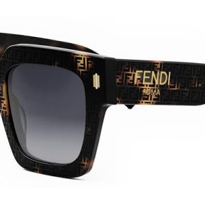 Fendi Roma FE40101I Sunglasses in Monogram FF Print