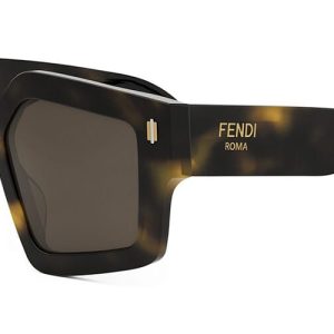 Fendi FE40162I Roma Havana Brown Sunglasses