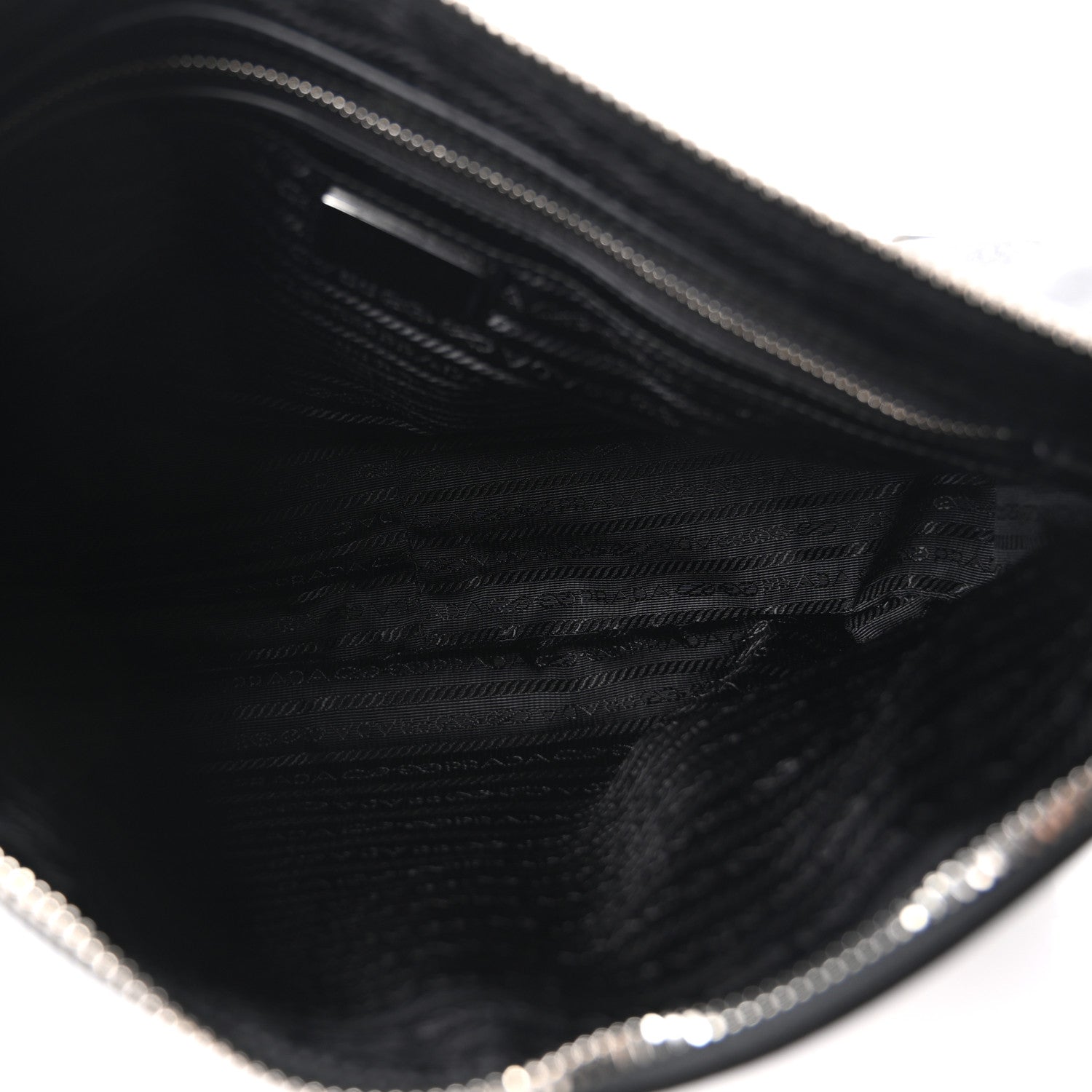 Vitello Shine Shoulder Bag Black - Image 5