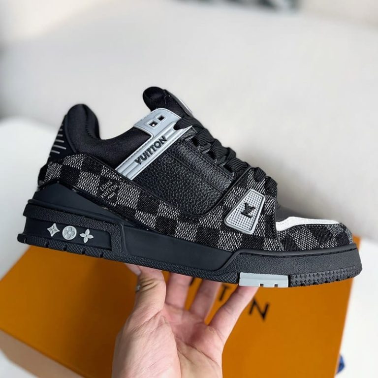 Louis Vuitton LV Trainer Damier Denim Black - 图片 8
