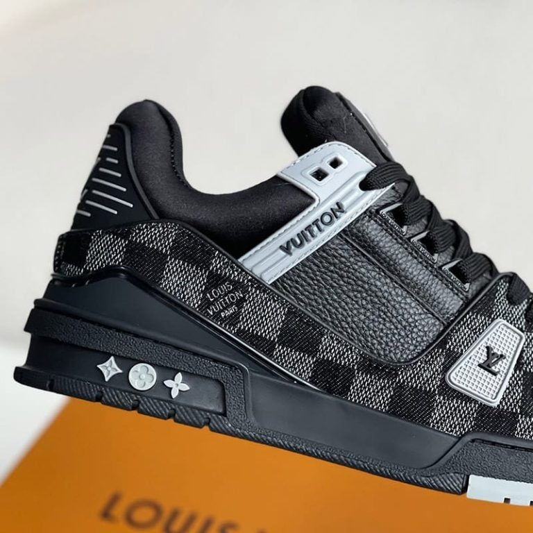Louis Vuitton LV Trainer Damier Denim Black - 图片 6