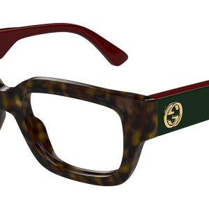 Gucci GG1666O Havana Green Frames