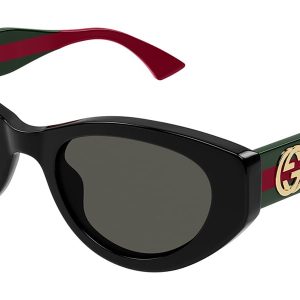 Gucci GG1862S Cat Eye Sunglasses in Black Striped