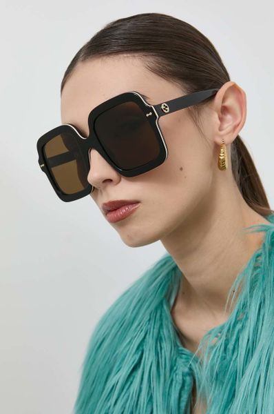 Gucci GG1241S Oversized Black Sunglasses - 图片 3