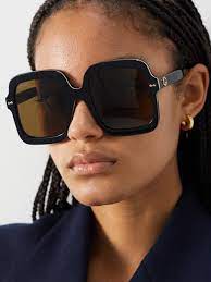 Gucci GG1241S Oversized Black Sunglasses - 图片 2
