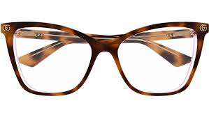 Gucci GG1817O Cat Eye Frames in Havana Violet - 图片 2