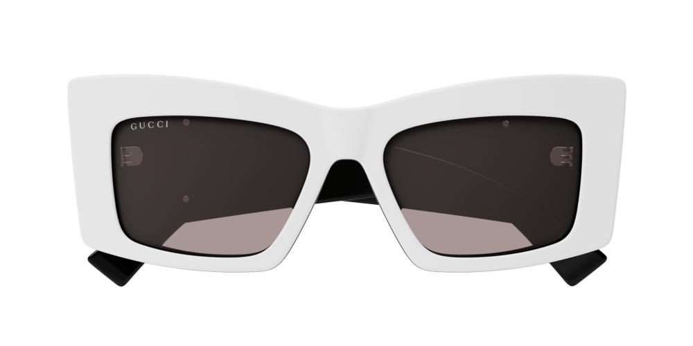 Gucci GG1842S White Duotone Cat Eye Sunglasses - 图片 2