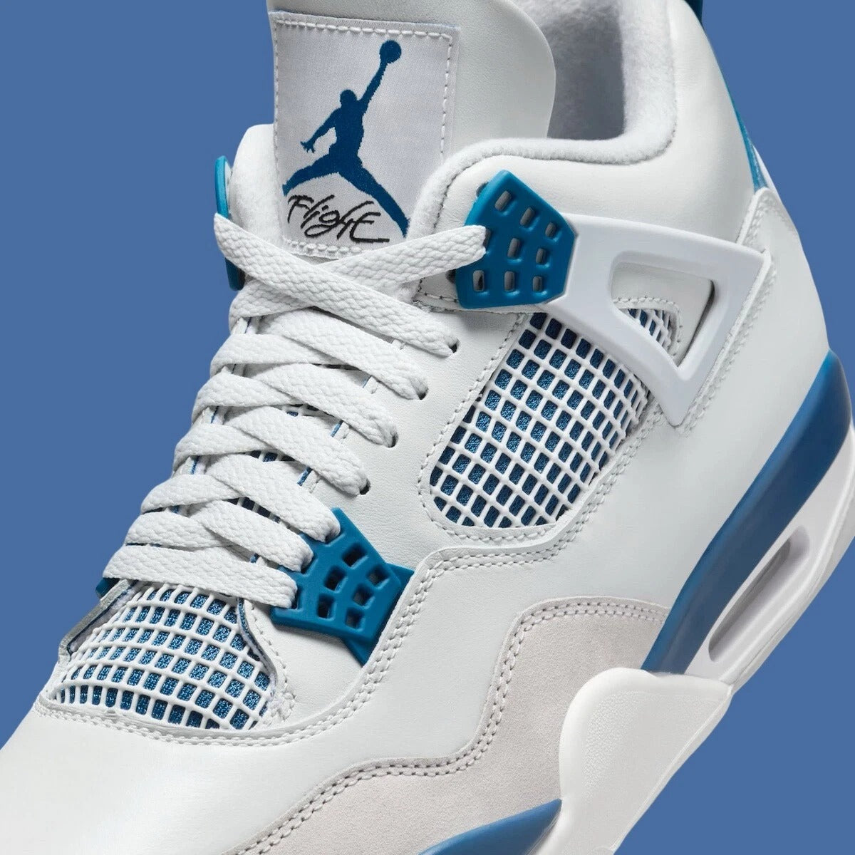 Nike Air Jordan 4 Retro GS Military Blue 2024 - 图片 7