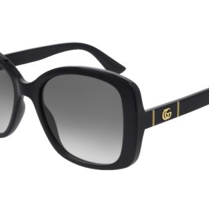 Gucci GG0762S Marmont Logo Butterfly Sunglasses in Black
