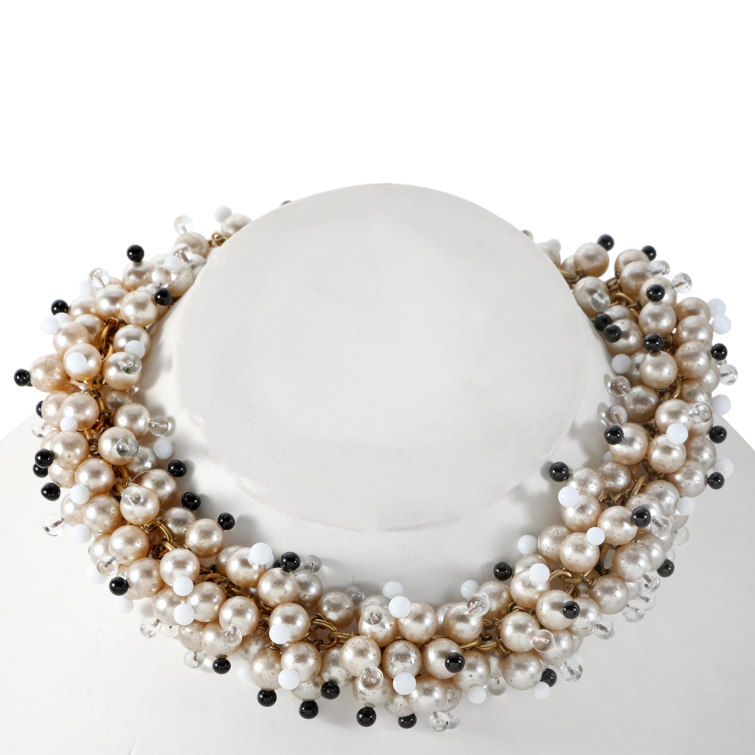 Chanel Multi-Strand Torsade Cluster Collar Necklace - 图片 2